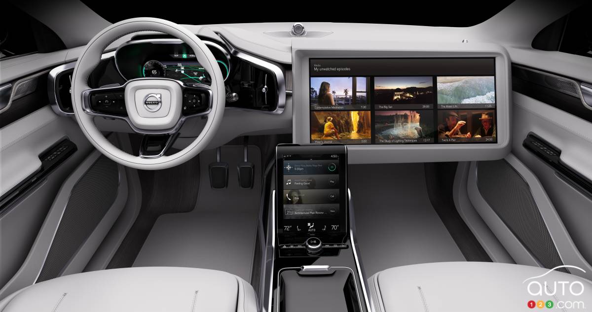 Los Angeles 2015 : Volvo lance un prototype de véhicule autonome